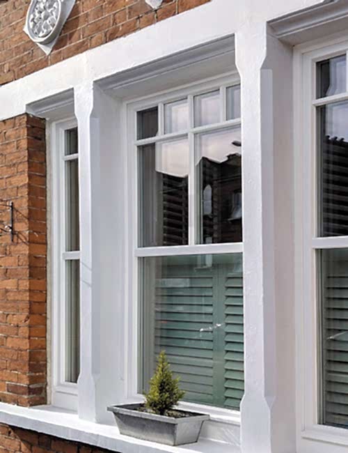 SOUNDPROOF IMITATION SASH WINDOWS